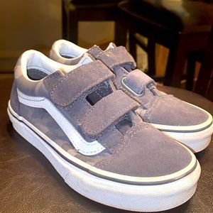Grey camo Vans